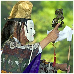 稲荷神社の神楽