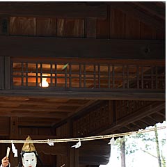 稲荷神社の神楽